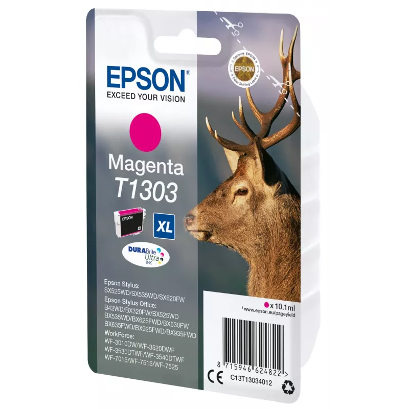 Epson Stag Einzelpackung Magenta T1303 DURABrite Ultra Tinte