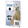 Epson Polar Bear Einzelpackung Schwarz 26 Claria Premium Tinte, Standard-Reichweite, Schwarz, Pigmenttinte, 6,2 ml, 1 Stück, 220 Seiten