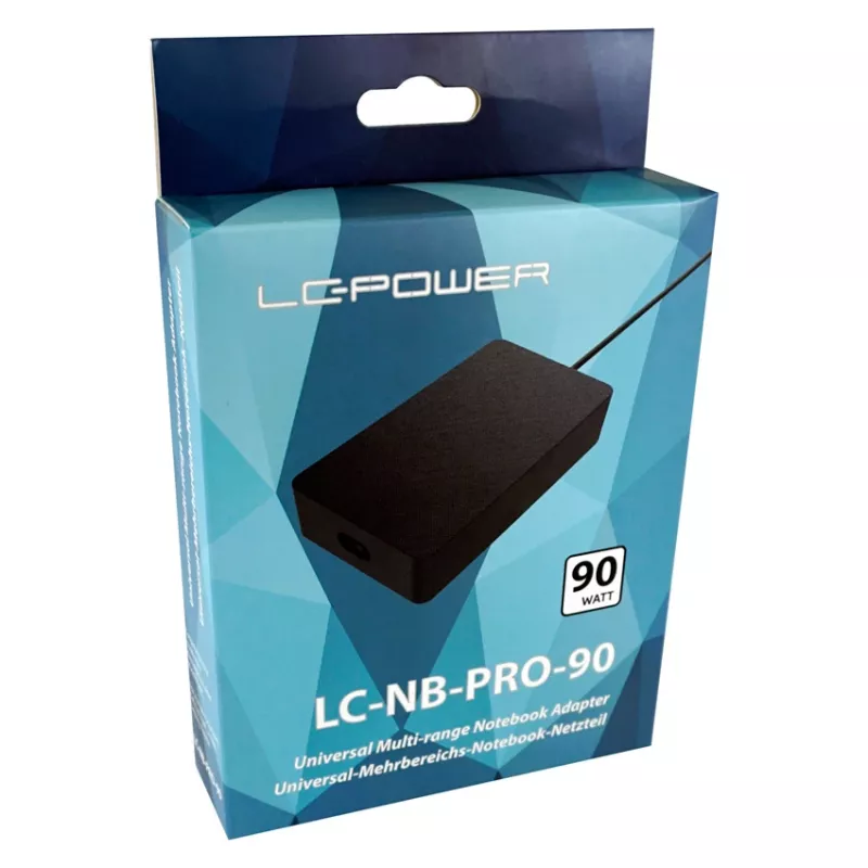 LC-POWER Universal-Netzteil für Notebooks, 90W - LC-NB-PRO-90