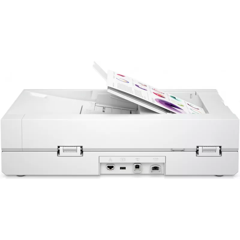 HP Scanjet Enterprise Flow N6600 fnw1 Flachbett- & ADF-Scanner 1200 x 1200 DPI A4 Weiß