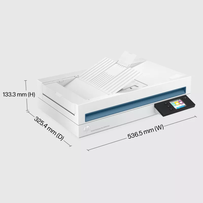 HP Scanjet Enterprise Flow N6600 fnw1 Flachbett- & ADF-Scanner 1200 x 1200 DPI A4 Weiß