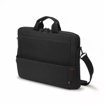 DICOTA Eco schlank Case Plus Base – Notebooktasche 13-15,6 Zoll - Schwarz / 300d RPET Polyester