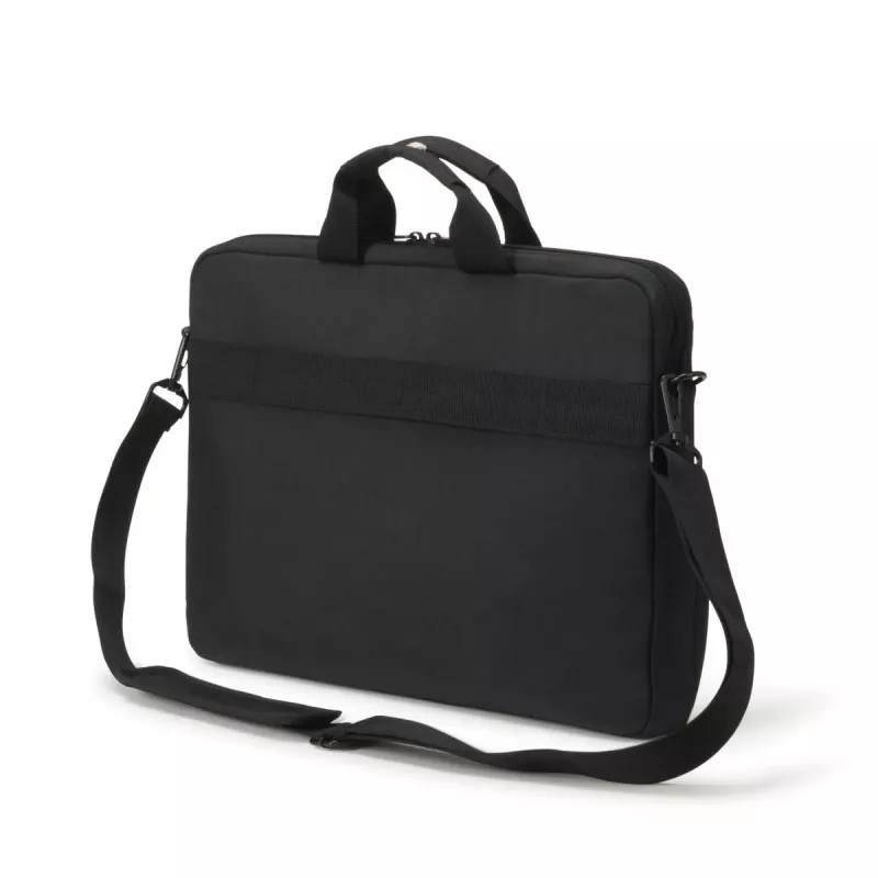 DICOTA Eco schlank Case Plus Base – Notebooktasche 13-15,6 Zoll - Schwarz / 300d RPET Polyester
