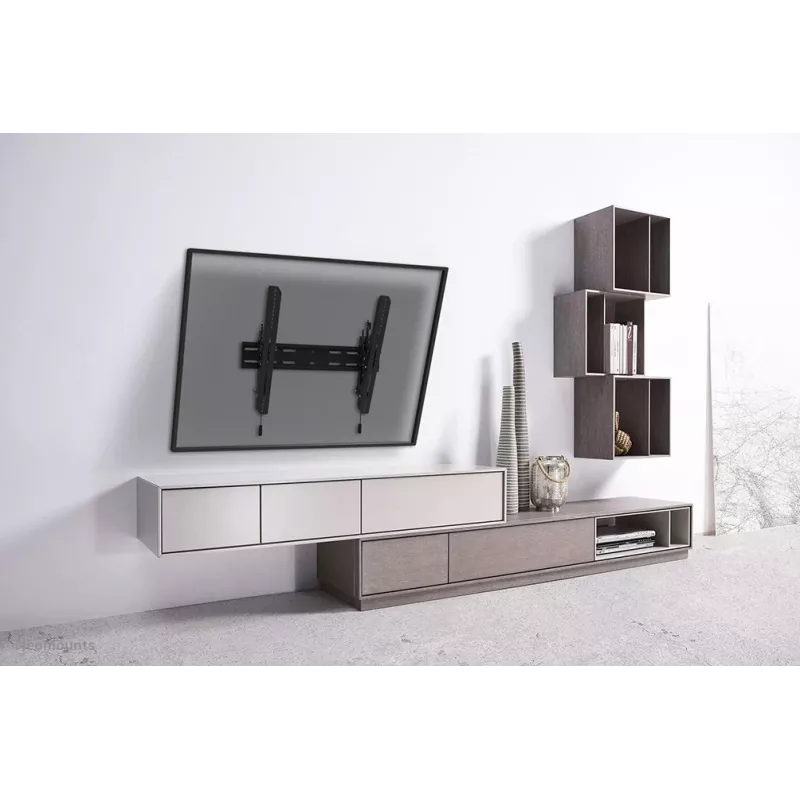 Neomounts WL35S-850BL16 TV-Wandhalterung 42-86 Zoll - neigbar - abschließbar - schnelle Montage