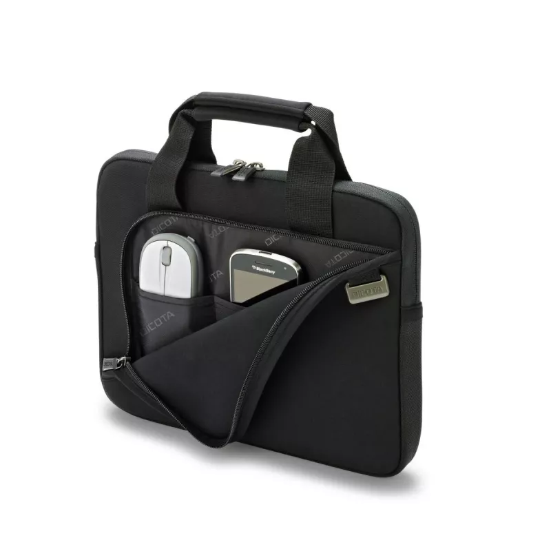 DICOTA Smart Skin - 13-13,3 Zoll Notebook-Sleeve - Schwarz / Neopren mit 100 % recyceltem Oberflächenmaterial