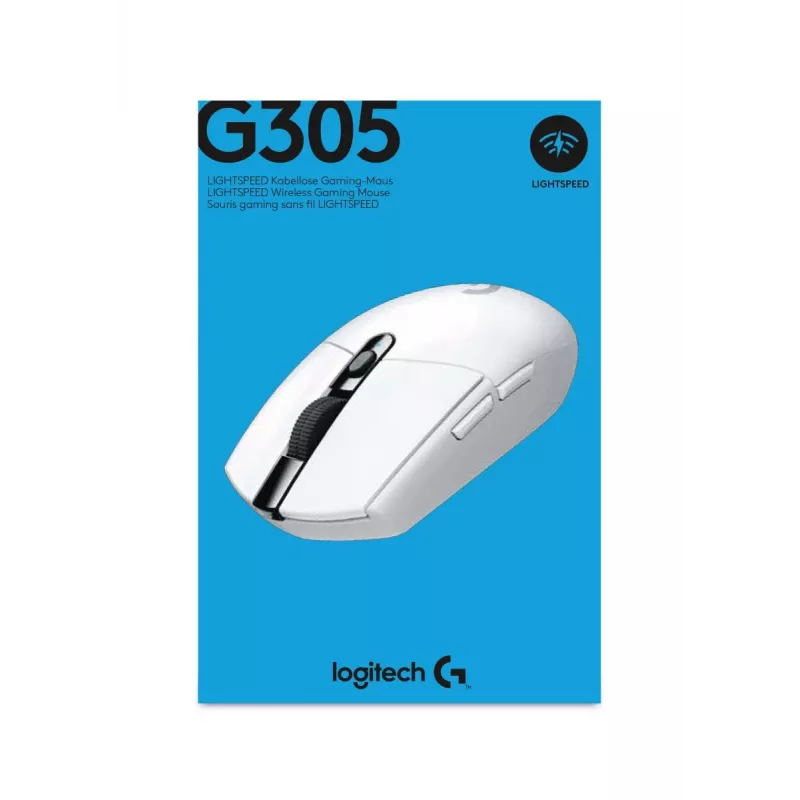 LOGITECH G305 Lightspeed Wireless Gaming-Maus Weiß