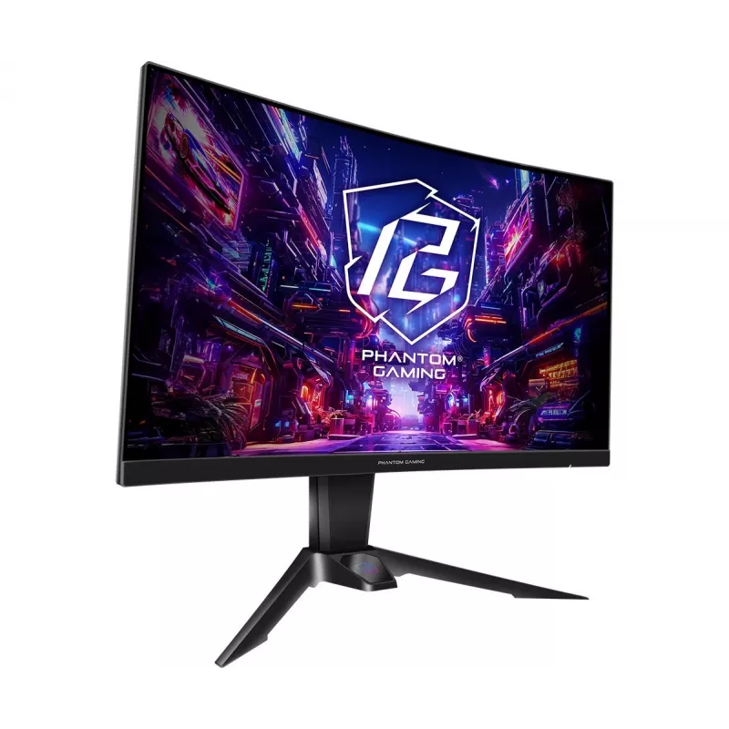 ASROCK Gaming Monitor - Pg27qrt2a - 27in - 2560 X 1440 QHD - Curved 180Hz - Schwarz