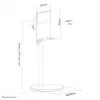 Neomounts DS10-200SL1 Telefonständer bis 7 Zoll - höhenverstellbar - universell