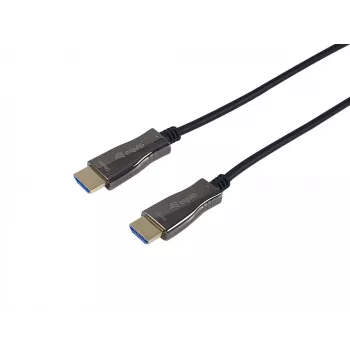 Equip HDMI 2.0 aktives optisches Kabel AM/AM, 100 m, Schwarz