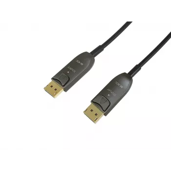 Equip DisplayPort 1.4 Active Optical Cable, 15m 8K/60Hz, 15 m, DisplayPort, DisplayPort, Male, Male, 7680 x 4320 pixels