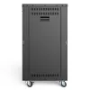 DIGITUS 16U AVS-Rack 780x507x460 mm Gewindebohrungen Rollen schwarz