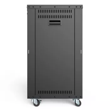DIGITUS 16U AVS-Rack 780x507x460 mm Gewindebohrungen Rollen schwarz