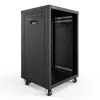 DIGITUS 16U AVS-Rack 780x507x460 mm Gewindebohrungen Rollen schwarz