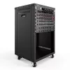 DIGITUS 16U AVS-Rack 780x507x460 mm Gewindebohrungen Rollen schwarz