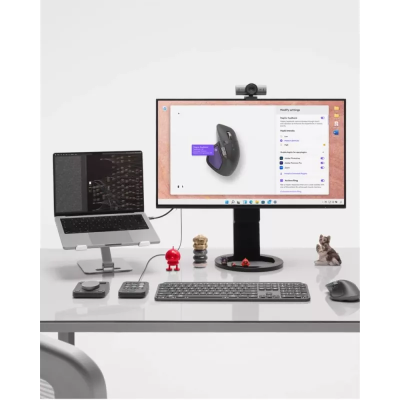 LOGITECH Mx Master 4 - Kabellose Maus - Graphit