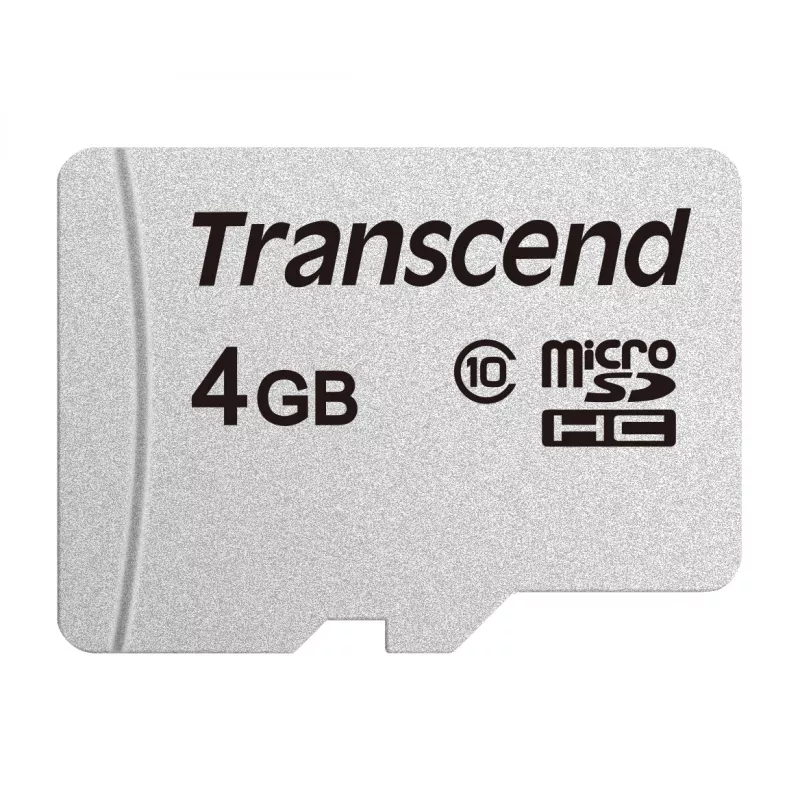 TRANSCEND Micro SDHC-Karte 300S 4 GB UHS-I U1 ohne Adapter