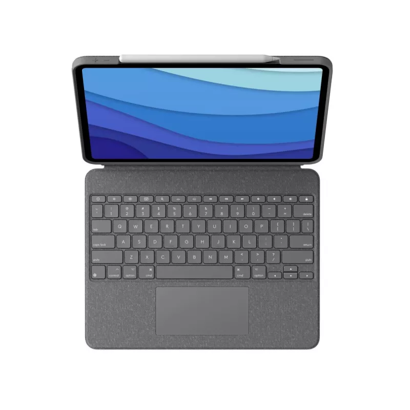 Tastatur Case Logitech Combo Touch für iPad Pro 12,9 Zoll (5. und 6. Gen.)