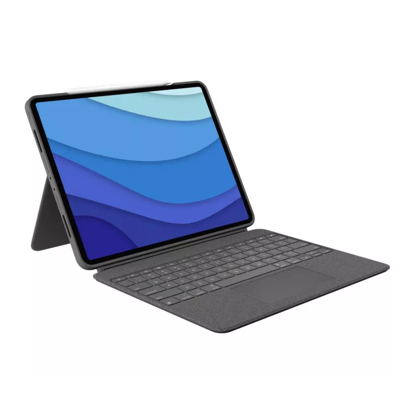 Tastatur Case Logitech Combo Touch für iPad Pro 12,9 Zoll (5. und 6. Gen.)