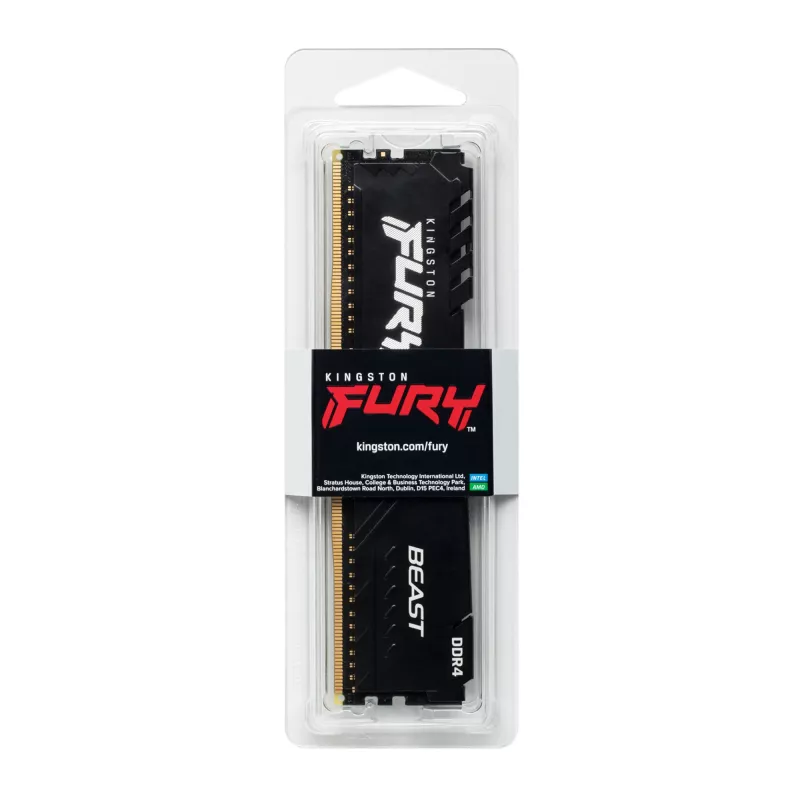 Kingston Technology FURY Beast 8GB 3200MT/s DDR4 CL16 DIMM Schwarz