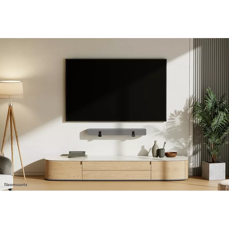 Neomounts AWL29-550BL1 Videobar-/Soundbar-Halterung Wand – max. 15 kg – universal