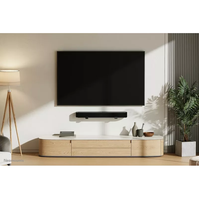 Neomounts AWL29-550BL1 Videobar-/Soundbar-Halterung Wand – max. 15 kg – universal