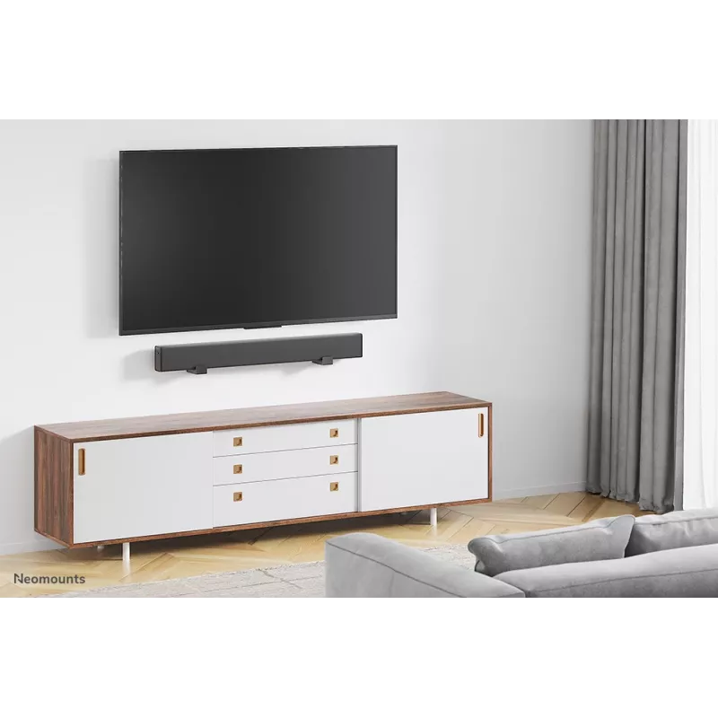 Neomounts AWL29-550BL1 Videobar-/Soundbar-Halterung Wand – max. 15 kg – universal