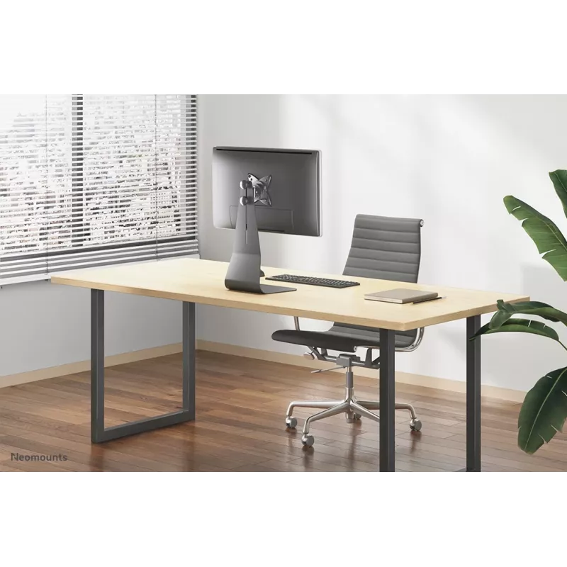 Neomounts FPMA-D850BLACK Monitorständer 10-27 Zoll, freistehend, 10 kg, 25,4 cm (10 Zoll), 68,6 cm (27 Zoll), 100 x 100 mm, Schwarz