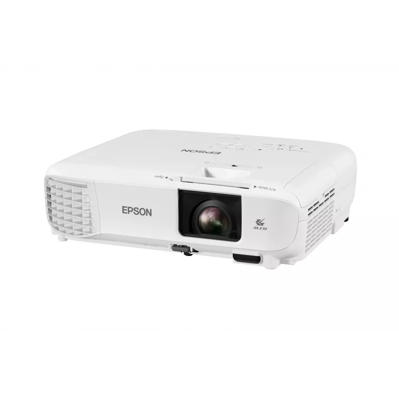 Desktop-Projektor Epson EB-W49 — 3LCD, WXGA 1280×800, 3800 ANSI lm, 16:10, 1,2-facher manueller Zoom, 2,7 kg, weiß