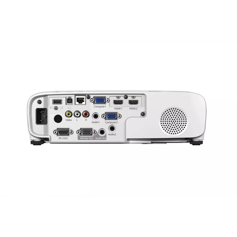 Desktop-Projektor Epson EB-W49 — 3LCD, WXGA 1280×800, 3800 ANSI lm, 16:10, 1,2-facher manueller Zoom, 2,7 kg, weiß
