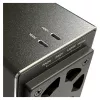 LC-POWER Lc-35u3-raid-2, Externes 2-fach 3.5-Zoll-Festplattengehäuse mit RAID, Aluminium, Schwarz