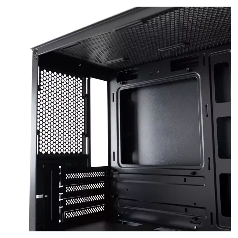PC-Gehäuse LC-Power 2016MB Micro Tower Schwarz
