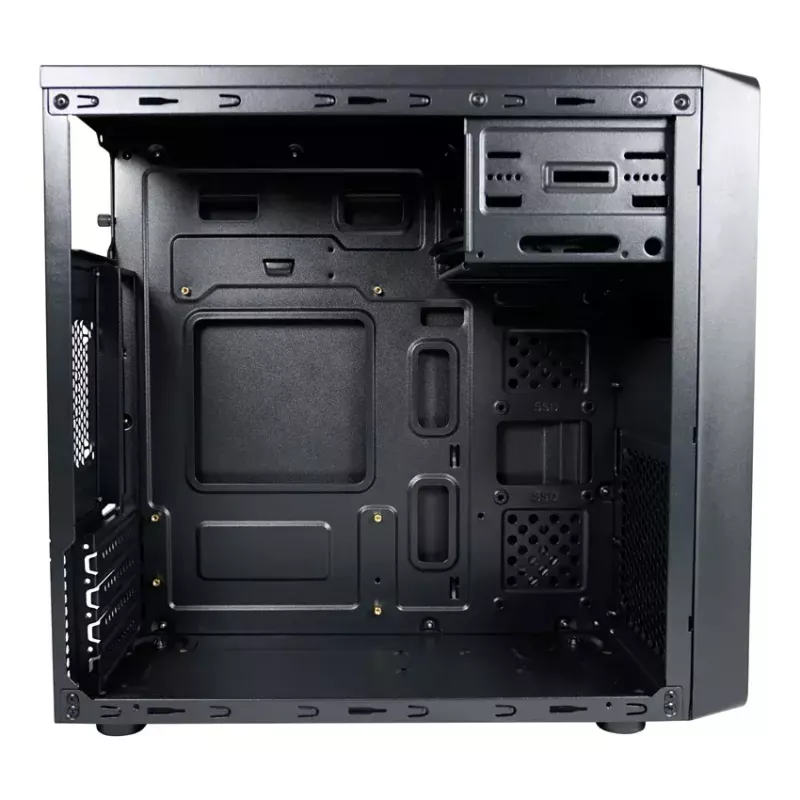 Computergehäuse LC-Power LC-2017MB-ON Micro Tower Schwarz