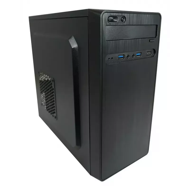Computergehäuse LC-Power LC-2017MB-ON Micro Tower Schwarz