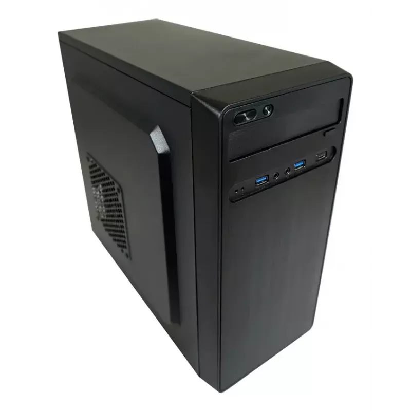 Computergehäuse LC-Power LC-2017MB-ON Micro Tower Schwarz