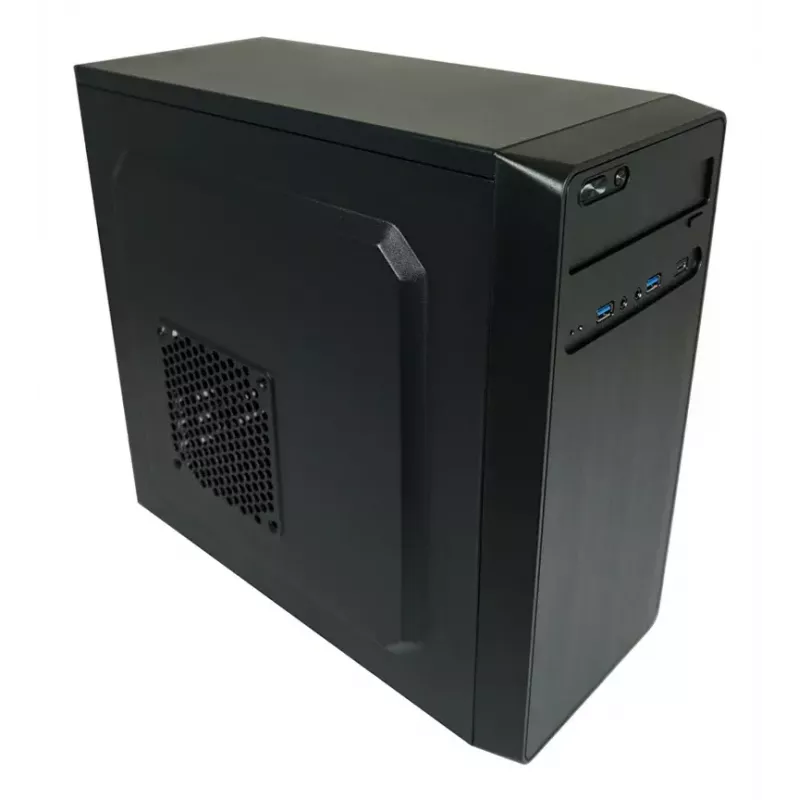 Computergehäuse LC-Power LC-2017MB-ON Micro Tower Schwarz