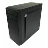 Computergehäuse LC-Power LC-2017MB-ON Micro Tower Schwarz