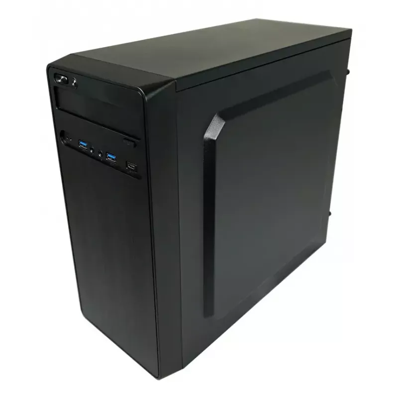 Computergehäuse LC-Power LC-2017MB-ON Micro Tower Schwarz