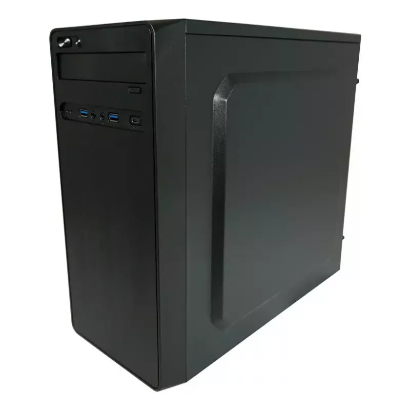 Computergehäuse LC-Power LC-2017MB-ON Micro Tower Schwarz