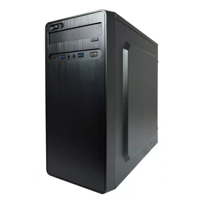 Computergehäuse LC-Power LC-2017MB-ON Micro Tower Schwarz