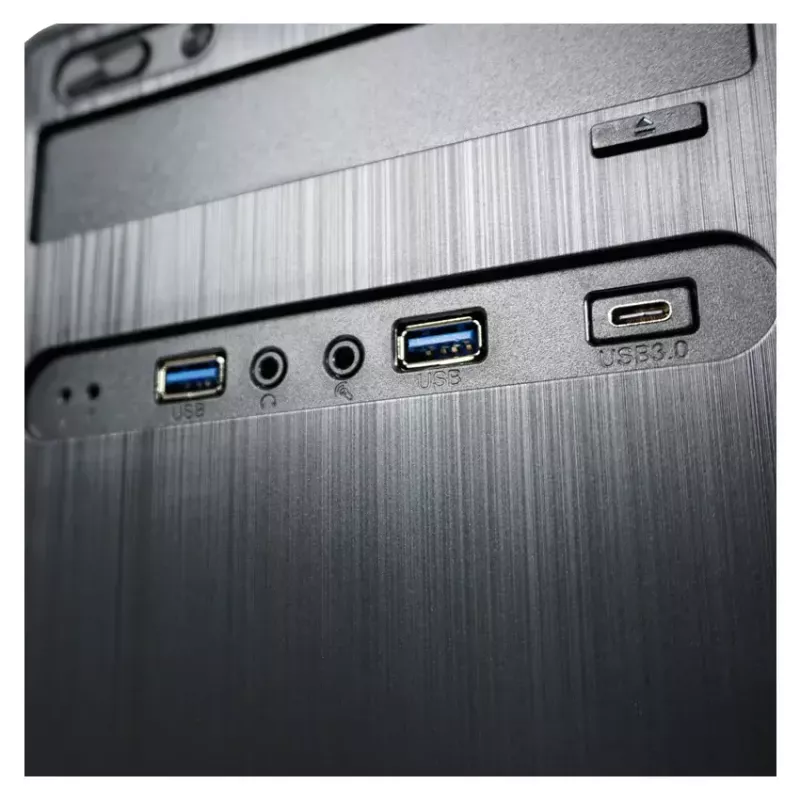 Computergehäuse LC-Power LC-2017MB-ON Micro Tower Schwarz