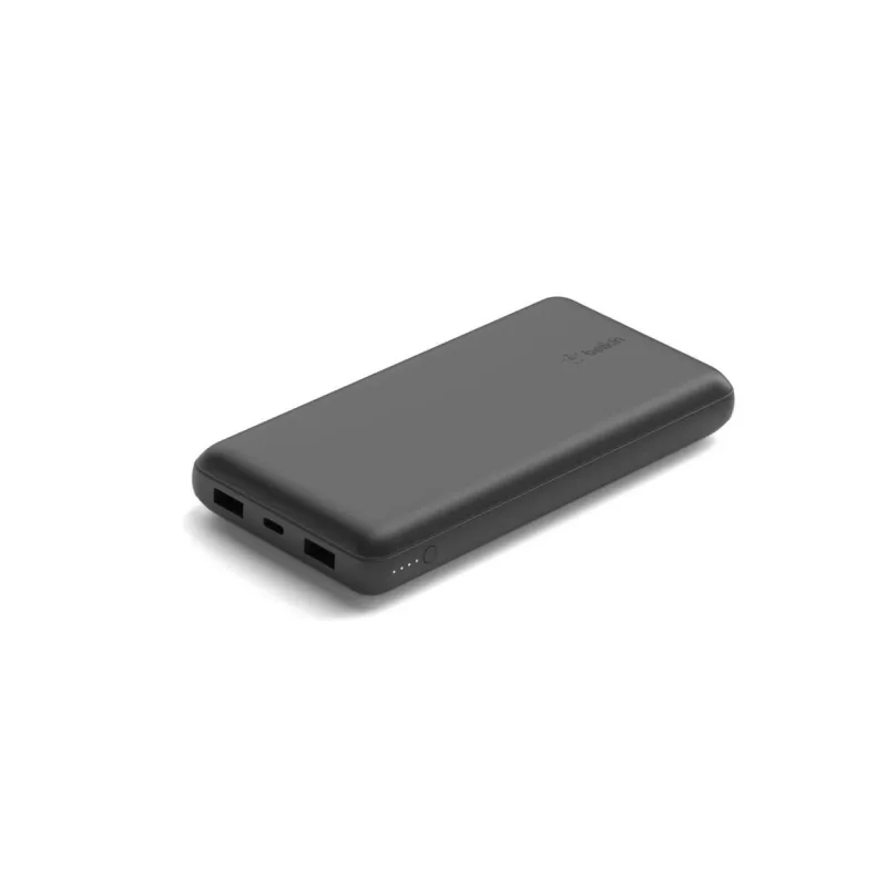 BELKIN 20k Powerbank USB-A und C 15W Schwarz