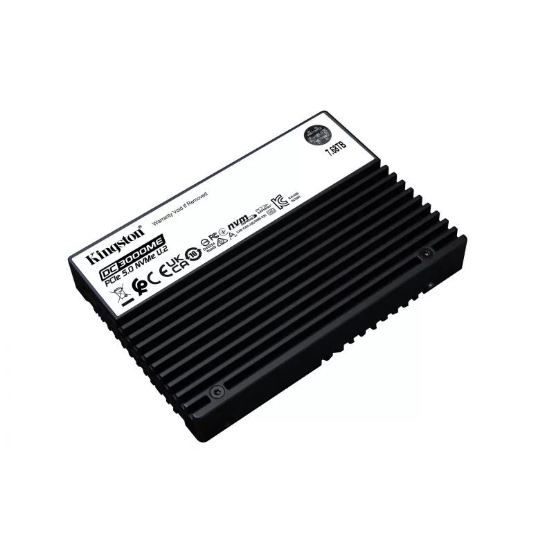 Kingston Technology 7,68 TB DC3000ME U.2 PCIe 5.0 NVMe TCG Opal Enterprise SSD