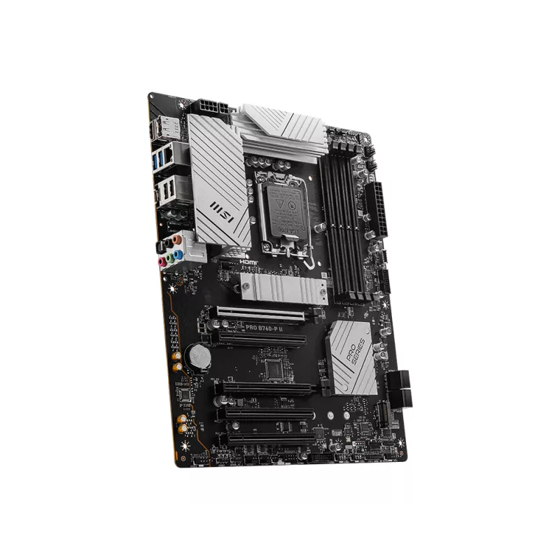 Motherboard MSI PRO B760‑P II ATX – Intel B760, LGA 1700, DDR5, 4x DIMM, 256 GB, 2.5Gb LAN, HDMI 2.1, 2x M.2