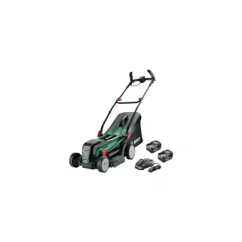 Bosch 37-550 Handrasenmäher Batterie Schwarz, Grün