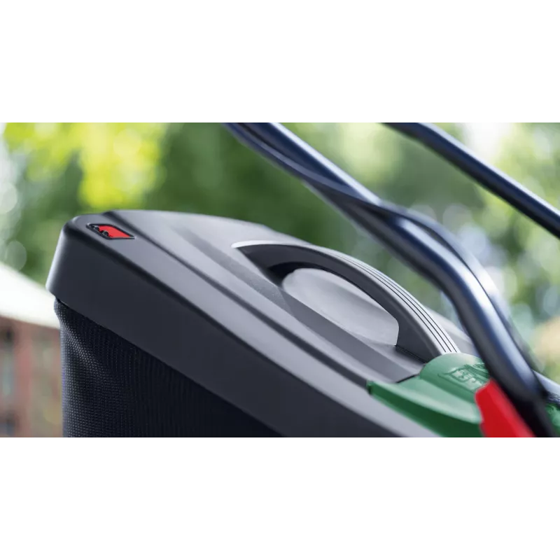 Bosch 37-550 Handrasenmäher Batterie Schwarz, Grün