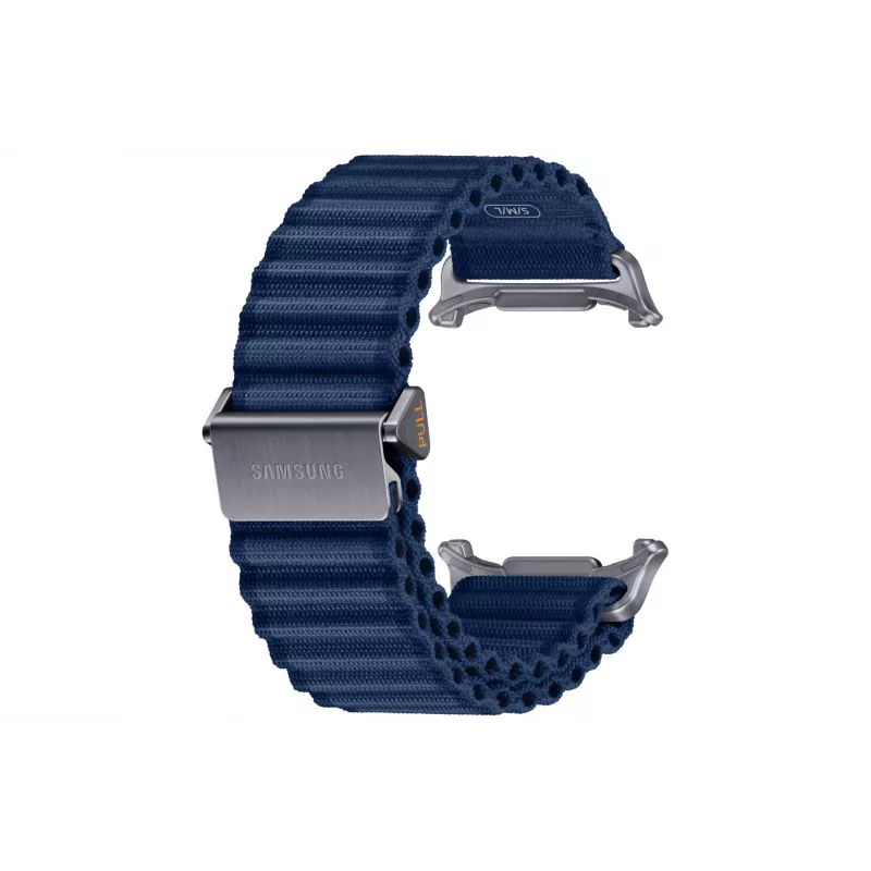 Samsung Trail Band für Galaxy Watch Ultra, Armband, Smartwatch, Blau, Samsung, Galaxy Watch Ultra, Titan, Nylon, Edelstahl
