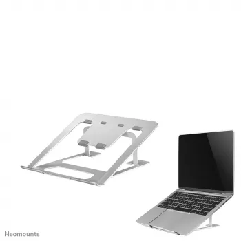 Neomounts NSLS085SILVER Laptopständer 10–17 Zoll – faltbar – kompakt – universal