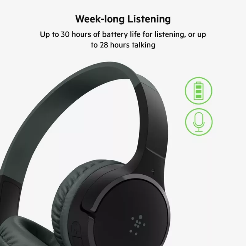 BELKIN Headset Kids - Soundform Kids - Stereo - Schwarz