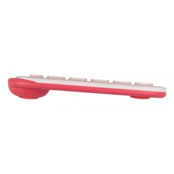 LOGITECH Wireless Tastatur - Pop Icon Keys - Rose & Off White Qwerty Uk