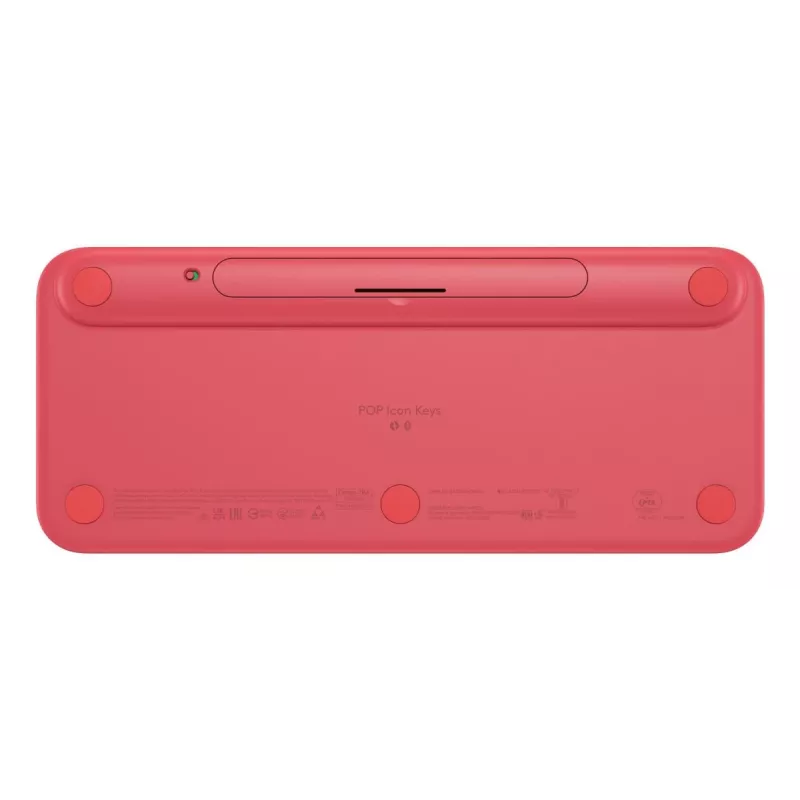 LOGITECH Wireless Tastatur - Pop Icon Keys - Rose & Off White Qwerty Uk